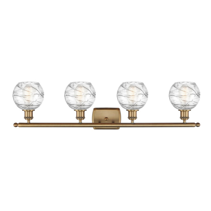 Innovations Ballston 516-4W-BB-G1213-6-LED Bath Vanity Light 36 in. wide - Brushed Brass