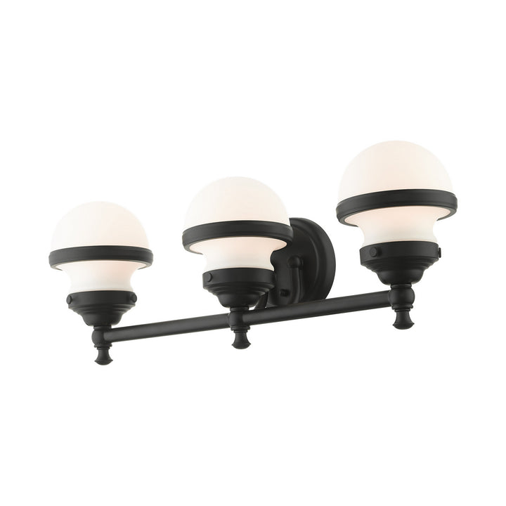 Livex Oldwick 5713-04 Bath Vanity Light 24 in. wide - Black