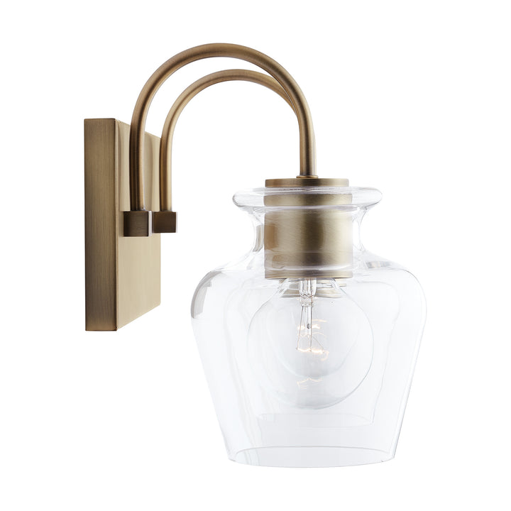 Capital Danes 138121AD-490 Bath Vanity Light 15 in. wide - Aged Brass