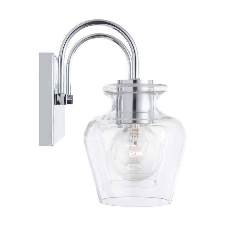 Capital Danes 138121CH-490 Bath Vanity Light 15 in. wide - Chrome