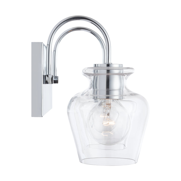Capital Danes 138121CH-490 Bath Vanity Light 15 in. wide - Chrome