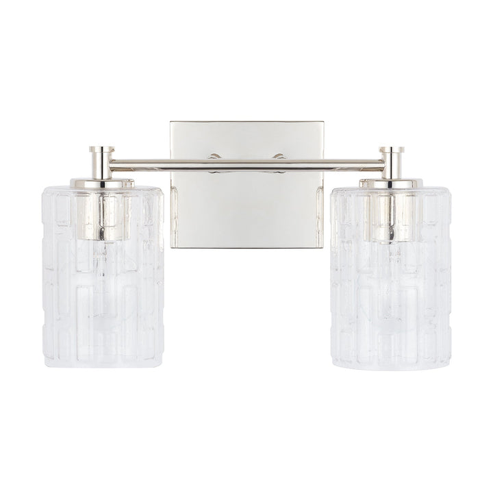 Capital Emerson 138321PN-491 Bath Vanity Light 15 in. wide - Polished Nickel