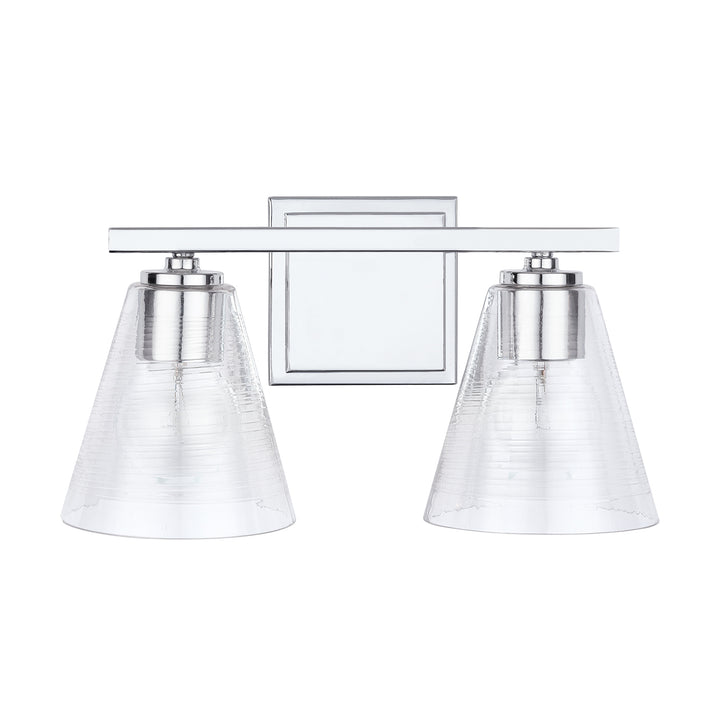 Capital Layla 138323CH-493 Bath Vanity Light 15 in. wide - Chrome