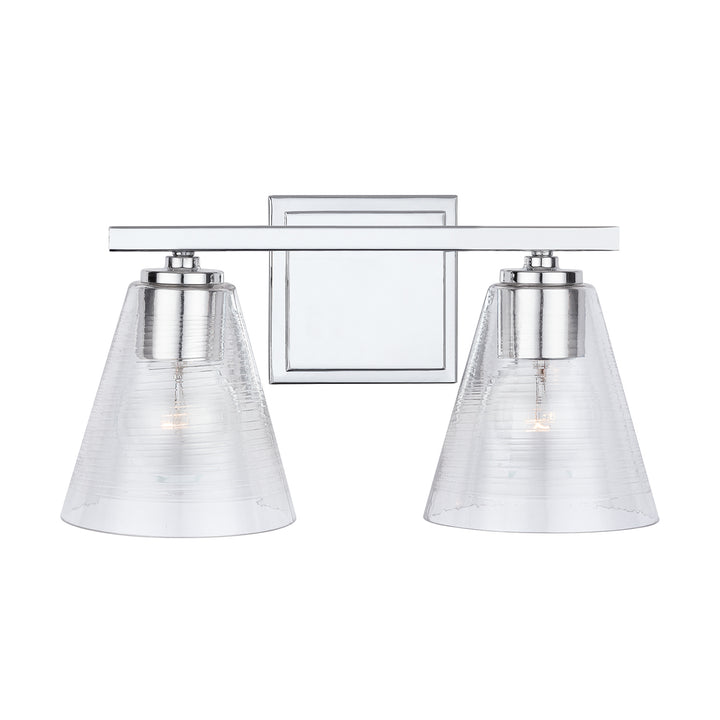 Capital Layla 138323CH-493 Bath Vanity Light 15 in. wide - Chrome