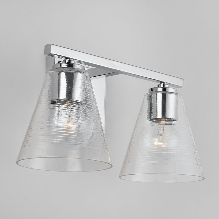 Capital Layla 138323CH-493 Bath Vanity Light 15 in. wide - Chrome