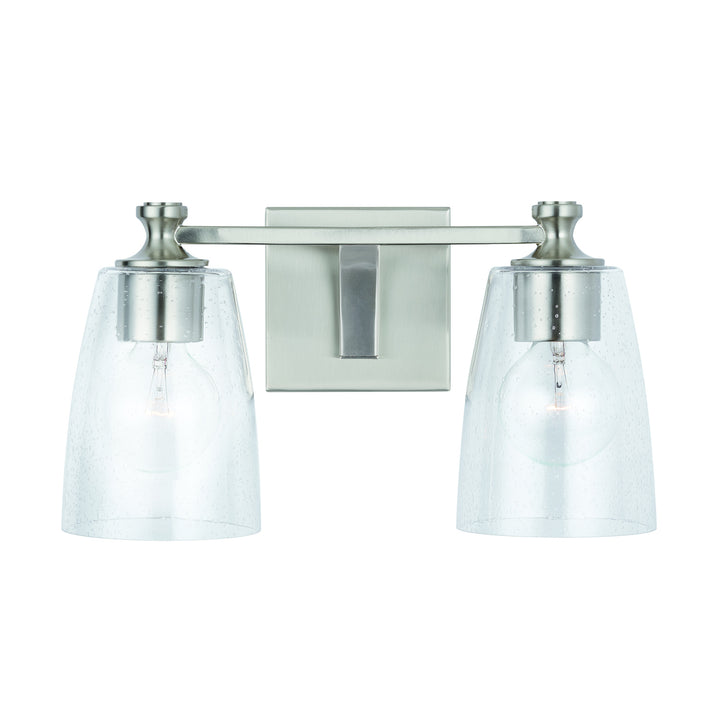 Capital Myles 140921BN-506 Bath Vanity Light 16 in. wide - Brushed Nickel