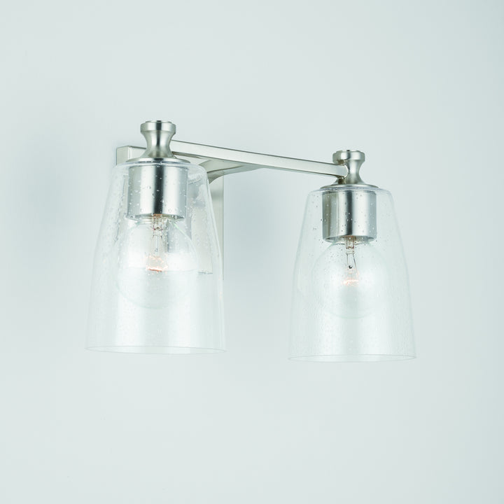 Capital Myles 140921BN-506 Bath Vanity Light 16 in. wide - Brushed Nickel