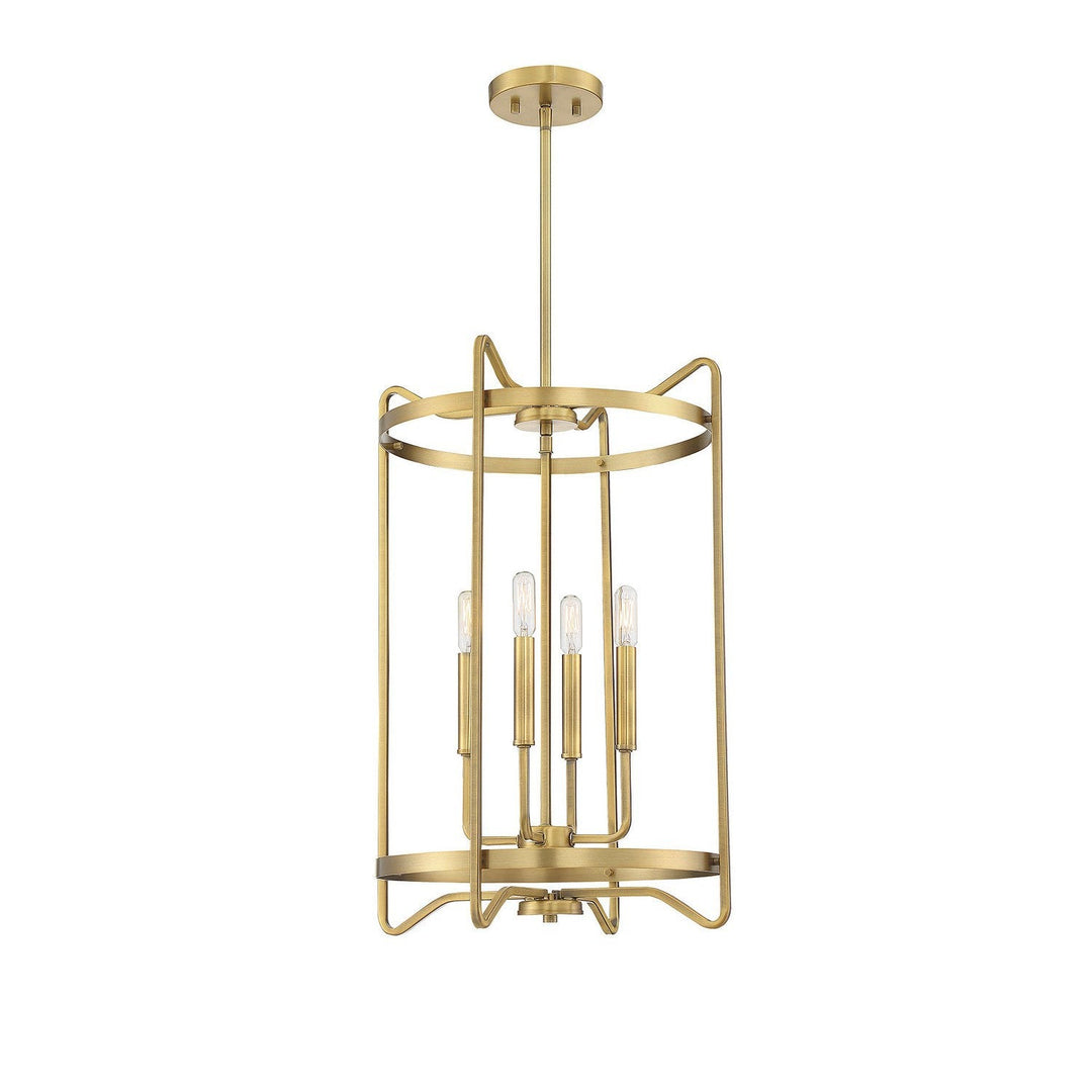 Savoy House Kent 3-4901-4-322 Pendant Light - Warm Brass