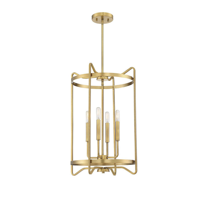 Savoy House Kent 3-4901-4-322 Pendant Light - Warm Brass