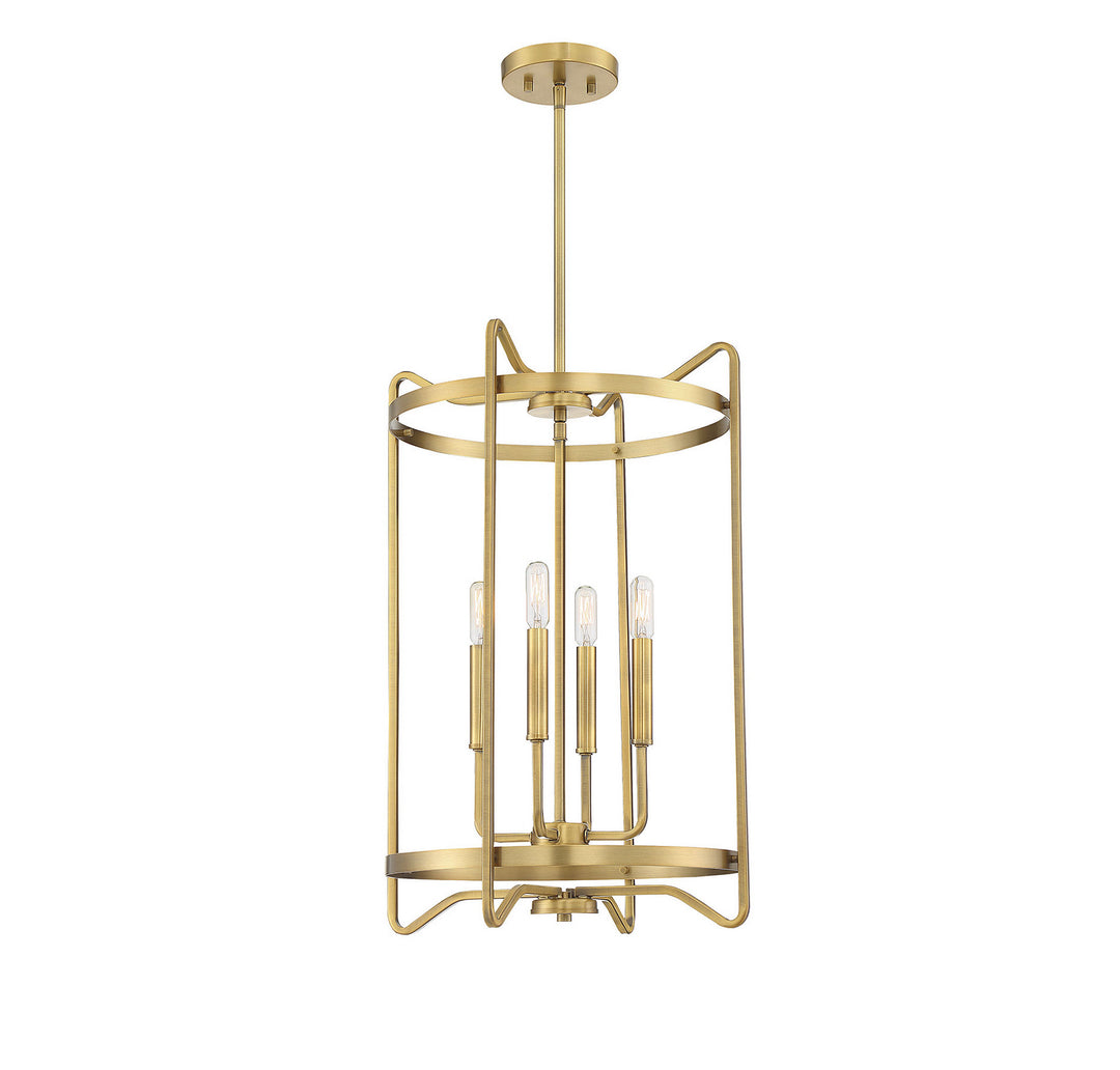 Savoy House Kent 3-4901-4-322 Pendant Light - Warm Brass