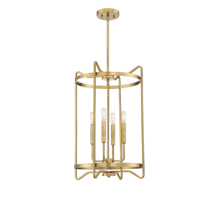 Savoy House Kent 3-4901-4-322 Pendant Light - Warm Brass