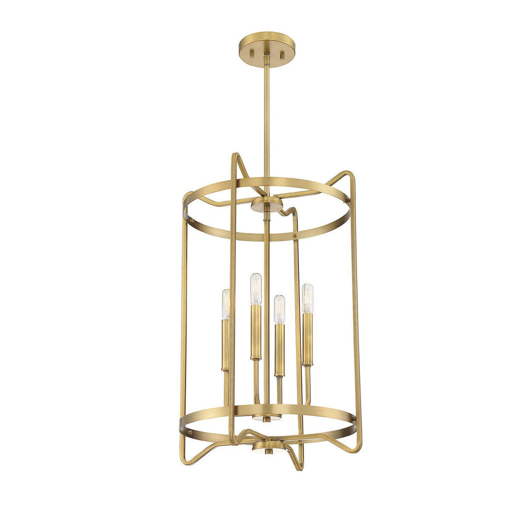 Savoy House Kent 3-4901-4-322 Pendant Light - Warm Brass
