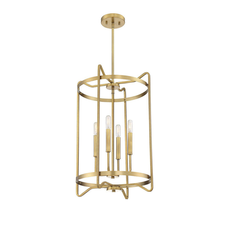 Savoy House Kent 3-4901-4-322 Pendant Light - Warm Brass
