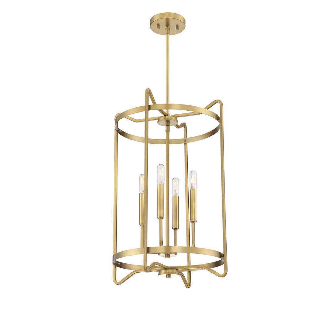 Savoy House Kent 3-4901-4-322 Pendant Light - Warm Brass