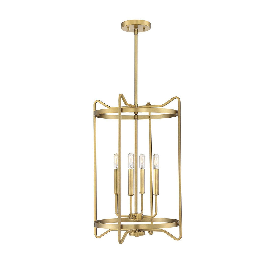 Savoy House Kent 3-4901-4-322 Pendant Light - Warm Brass
