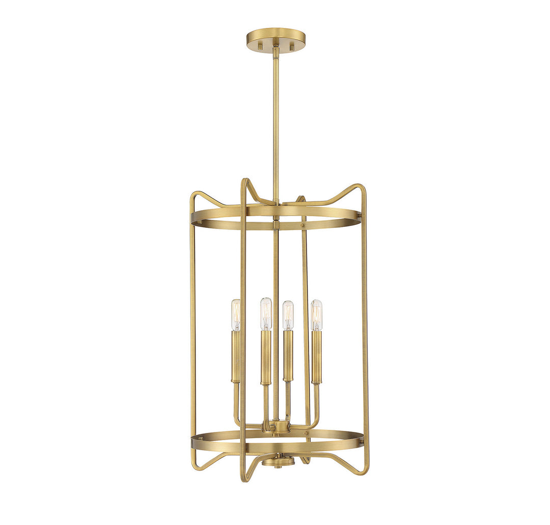 Savoy House Kent 3-4901-4-322 Pendant Light - Warm Brass