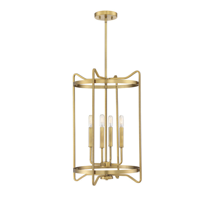 Savoy House Kent 3-4901-4-322 Pendant Light - Warm Brass