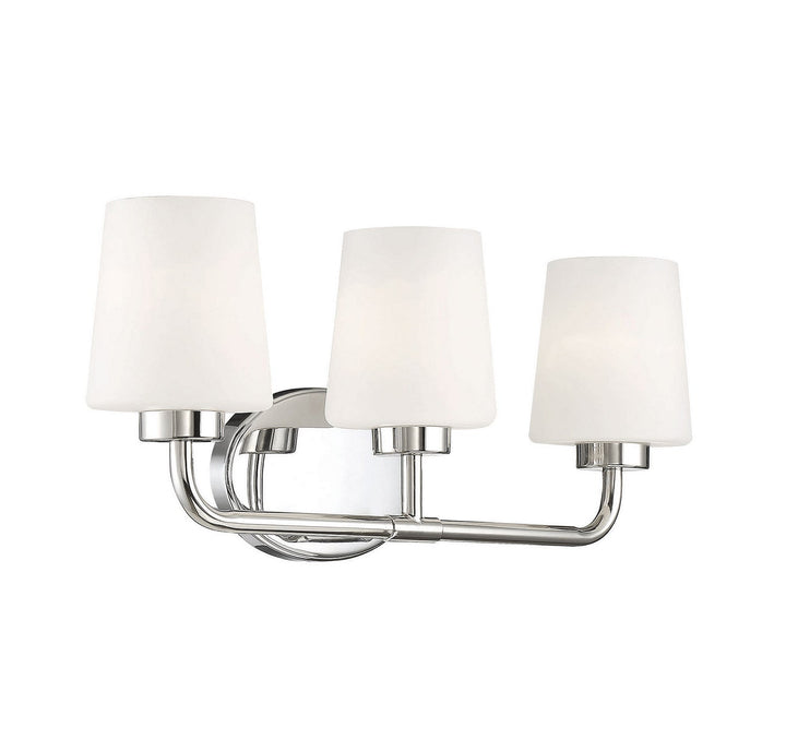 Savoy House Capra 8-4090-3-109 Bath Vanity Light 22 in. wide - Polished Nickel