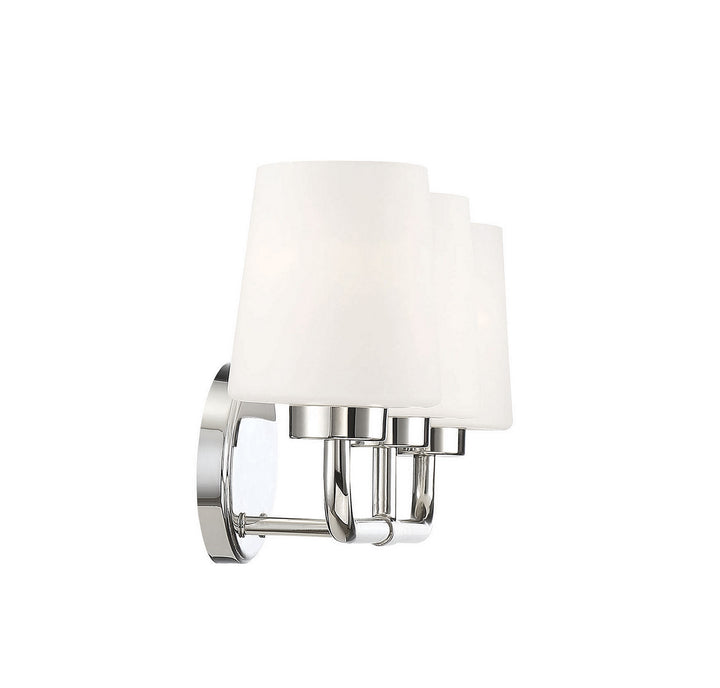 Savoy House Capra 8-4090-3-109 Bath Vanity Light 22 in. wide - Polished Nickel