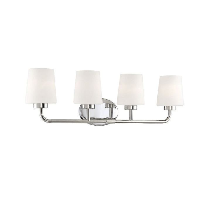 Savoy House Capra 8-4090-4-109 Bath Vanity Light 31 in. wide - Polished Nickel