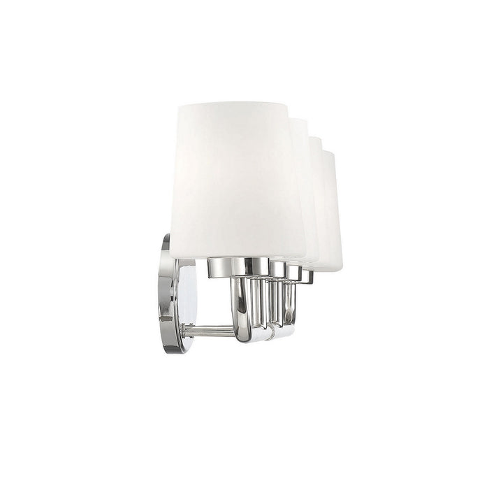Savoy House Capra 8-4090-4-109 Bath Vanity Light 31 in. wide - Polished Nickel