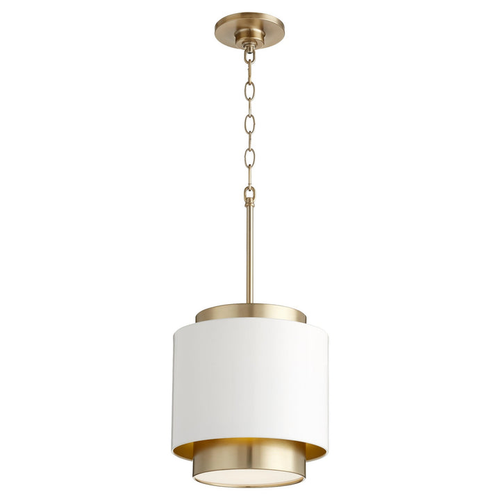 Quorum Drum Pendants 8010-0880 Pendant Light - Studio White