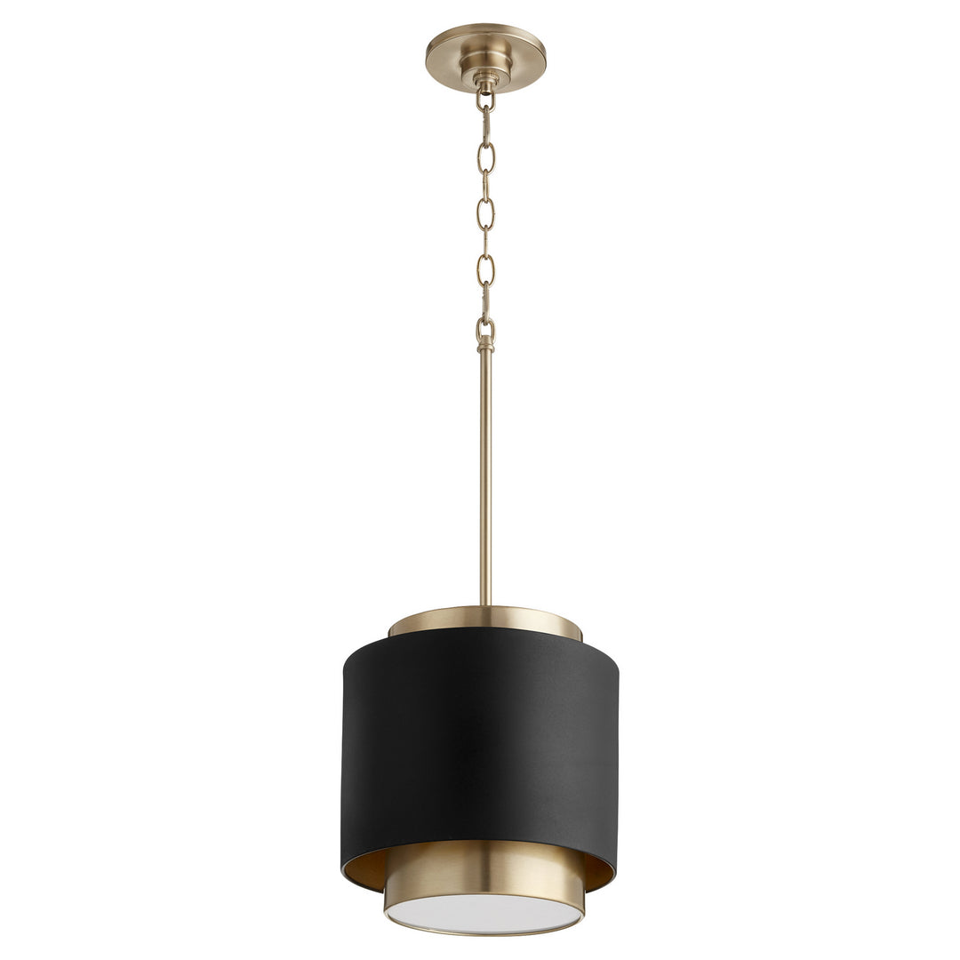 Quorum Drum Pendants 8010-6980 Pendant Light - Textured Black