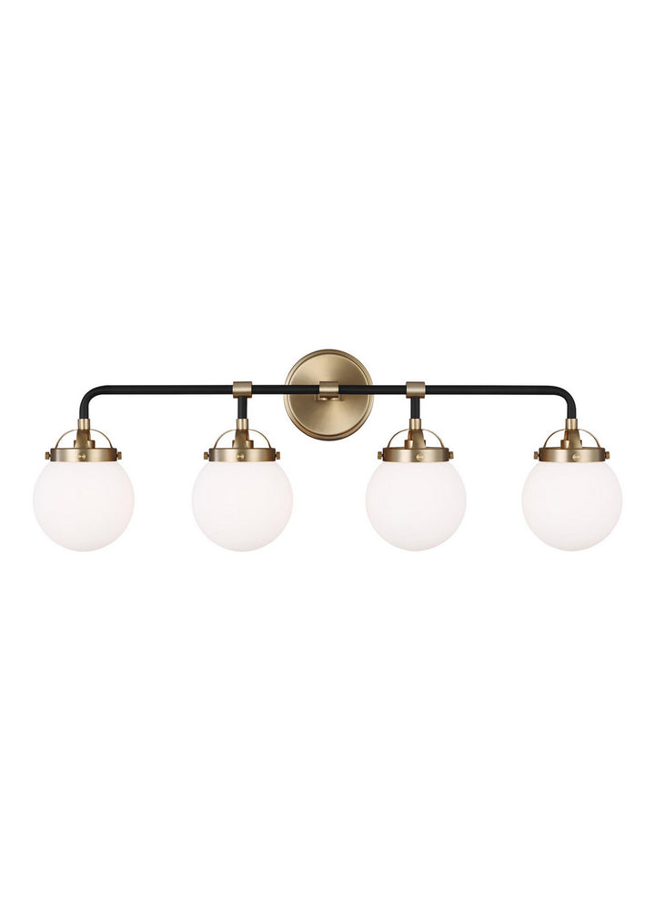 Visual Comfort Studio Cafe 4487904-848 Bath Vanity Light 30 in. wide - Satin Brass