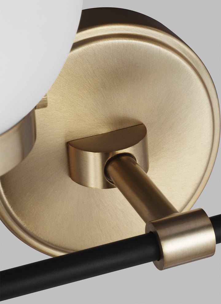 Visual Comfort Studio Cafe 4487904-848 Bath Vanity Light 30 in. wide - Satin Brass