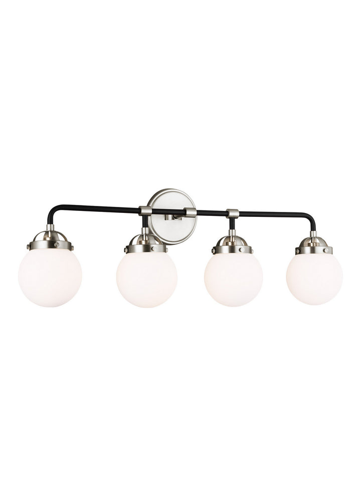 Visual Comfort Studio Cafe 4487904-962 Bath Vanity Light 30 in. wide - Brushed Nickel