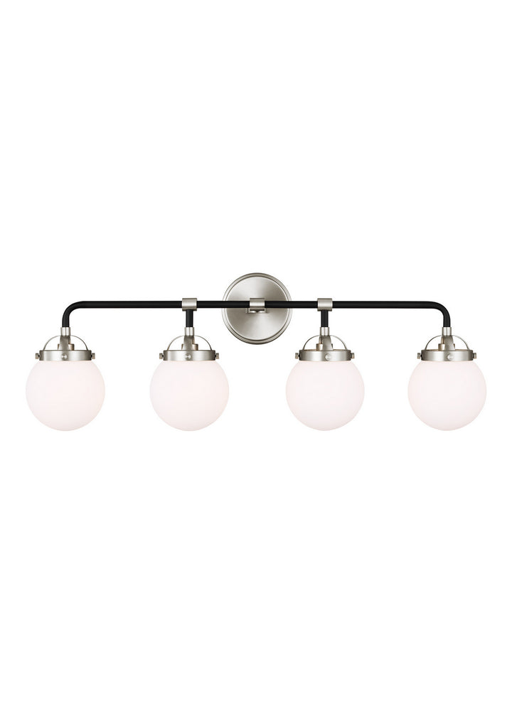 Visual Comfort Studio Cafe 4487904-962 Bath Vanity Light 30 in. wide - Brushed Nickel