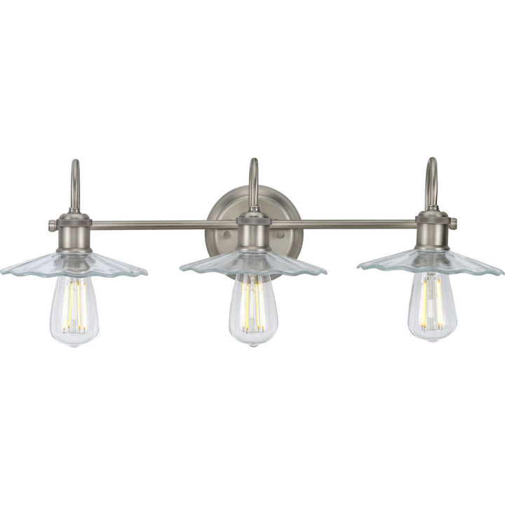 Progress Fayette P300288-081 Bath Vanity Light 26 in. wide - Antique Nickel