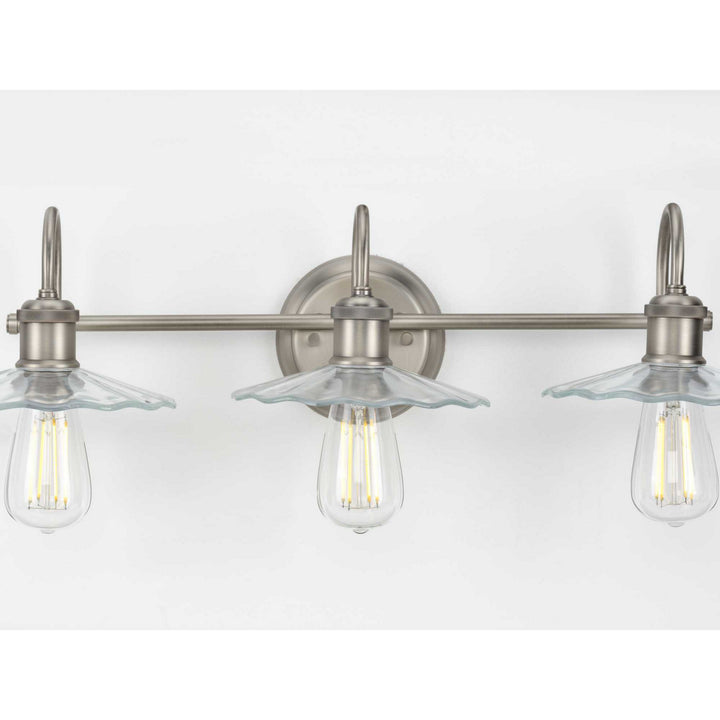 Progress Fayette P300288-081 Bath Vanity Light 26 in. wide - Antique Nickel