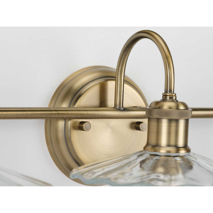 Progress Fayette P300288-163 Bath Vanity Light 26 in. wide - Vintage Brass
