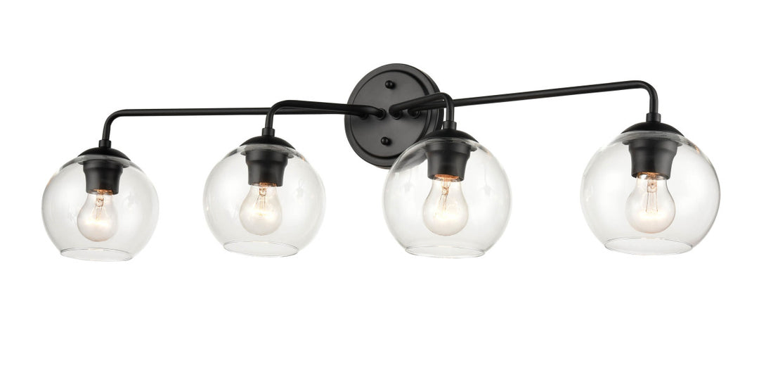 Millennium 9754-MB Bath Vanity Light 35 in. wide - Matte Black