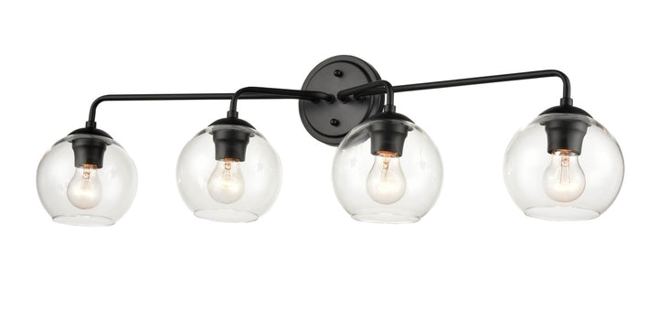 Millennium 9754-MB Bath Vanity Light 35 in. wide - Matte Black