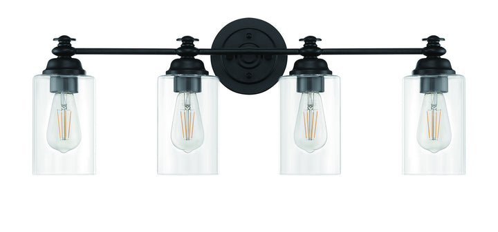 Craftmade Dardyn 49804-FB-C Bath Vanity Light 30 in. wide - Flat Black
