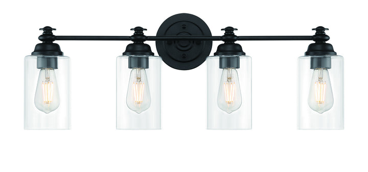 Craftmade Dardyn 49804-FB-C Bath Vanity Light 30 in. wide - Flat Black