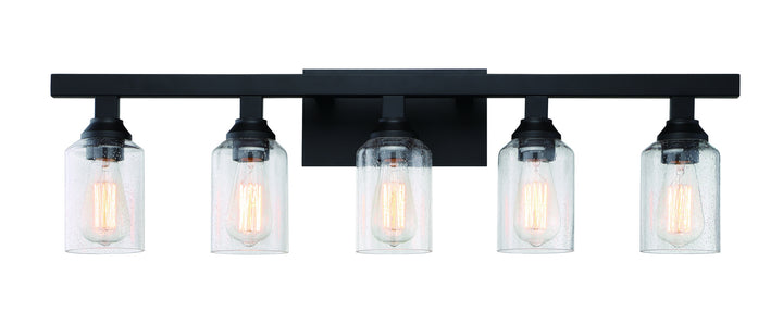 Craftmade Chicago 53105-FB Bath Vanity Light 36 in. wide - Flat Black