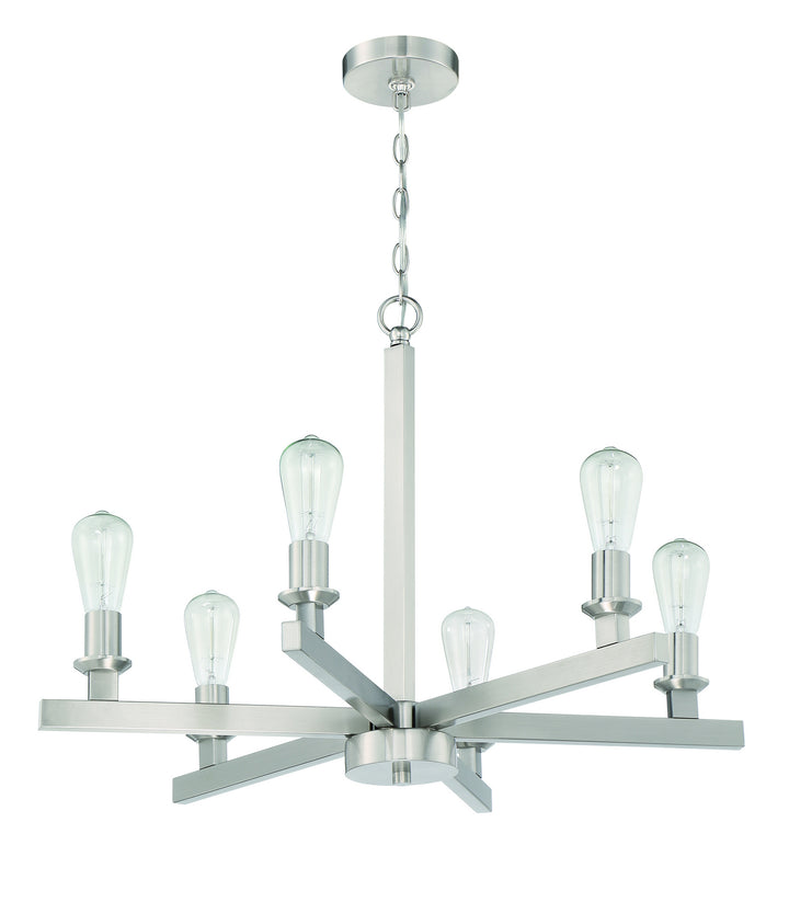 Craftmade Chicago 53126-BNK Chandelier Light - Brushed Polished Nickel