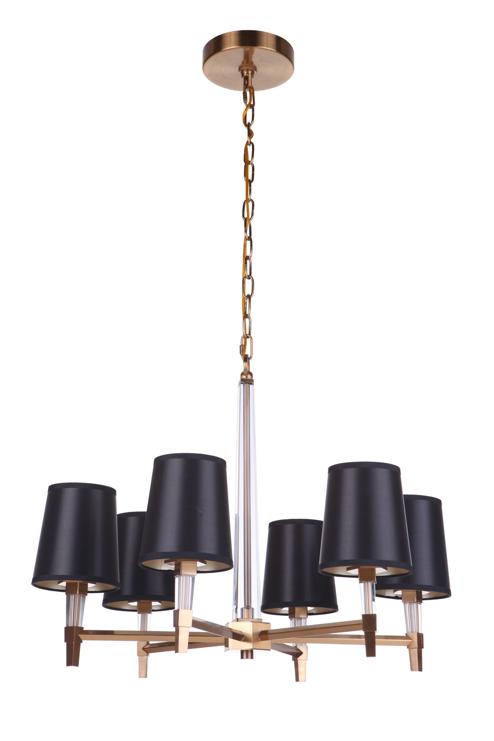 Craftmade Tarryn 53226-SB Chandelier Light - Satin Brass