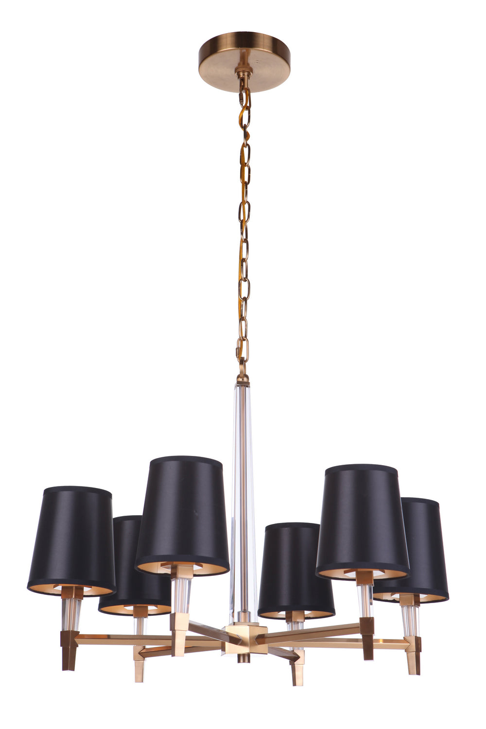 Craftmade Tarryn 53226-SB Chandelier Light - Satin Brass