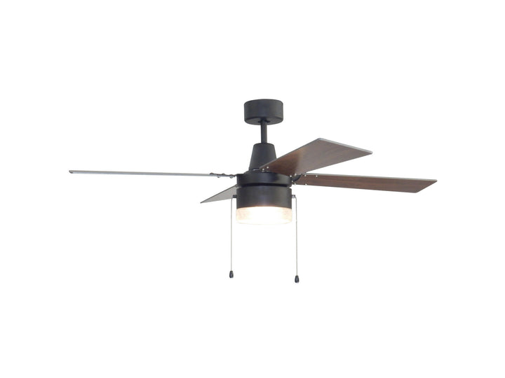 Craftmade Dalton DAL48ESP4 Ceiling Fan 48 - Espresso, Espresso/Walnut/