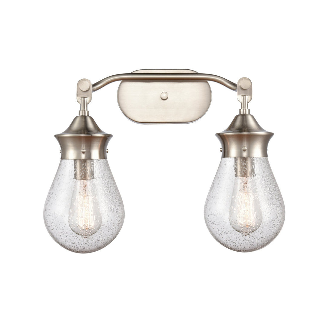 Innovations 414-2W-SN-6SDY-LED Bath Vanity Light 19 in. wide - Satin Nickel