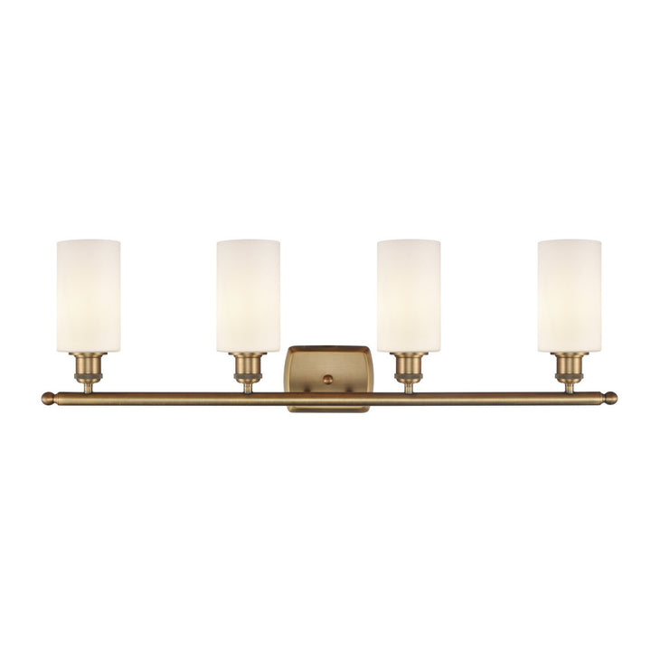 Innovations Ballston 516-4W-BB-G801-LED Bath Vanity Light 36 in. wide - Brushed Brass