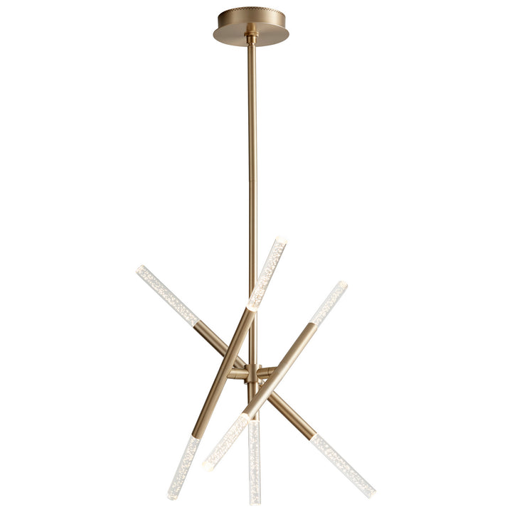 Oxygen Moxy 3-696-40 Chandelier Light - Aged Brass