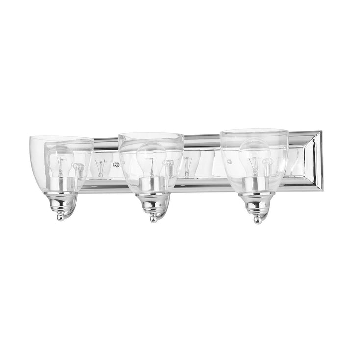 Livex Birmingham 17073-05 Bath Vanity Light 24 in. wide - Polished Chrome