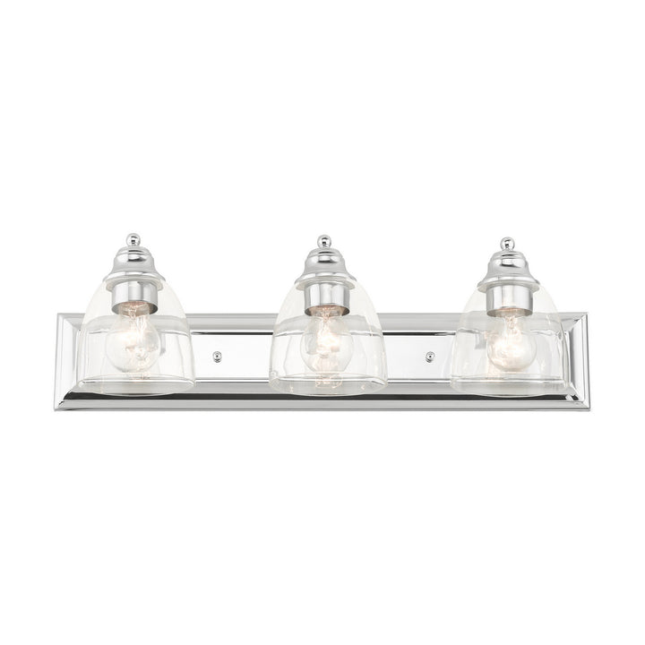 Livex Birmingham 17073-05 Bath Vanity Light 24 in. wide - Polished Chrome
