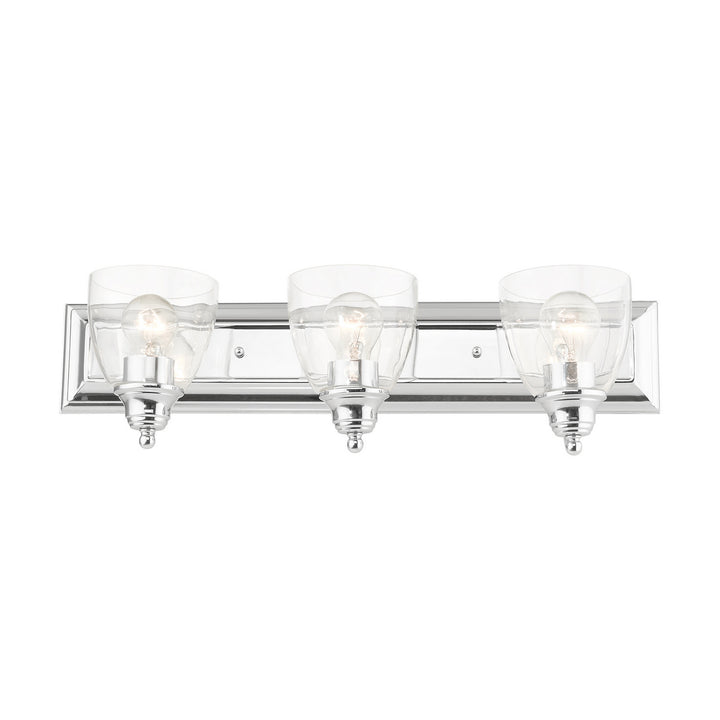 Livex Birmingham 17073-05 Bath Vanity Light 24 in. wide - Polished Chrome
