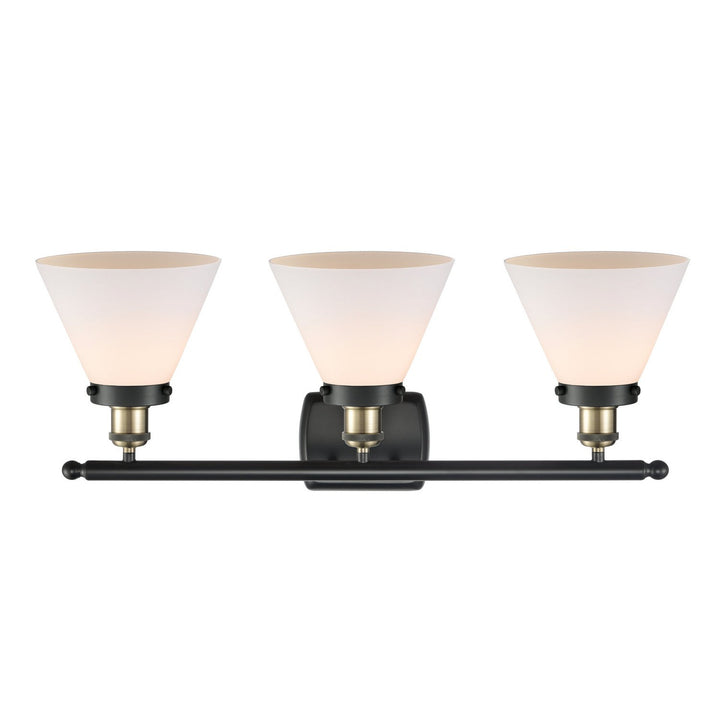 Innovations Ballston Urban 916-3W-BAB-G41-LED Bath Vanity Light 28 in. wide - Black Antique Brass
